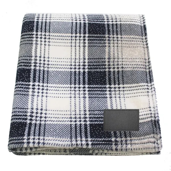 70" x 60" single-layer blanket with buffalo check and plaid pattern.... from ASI 68507 The Magnet Group