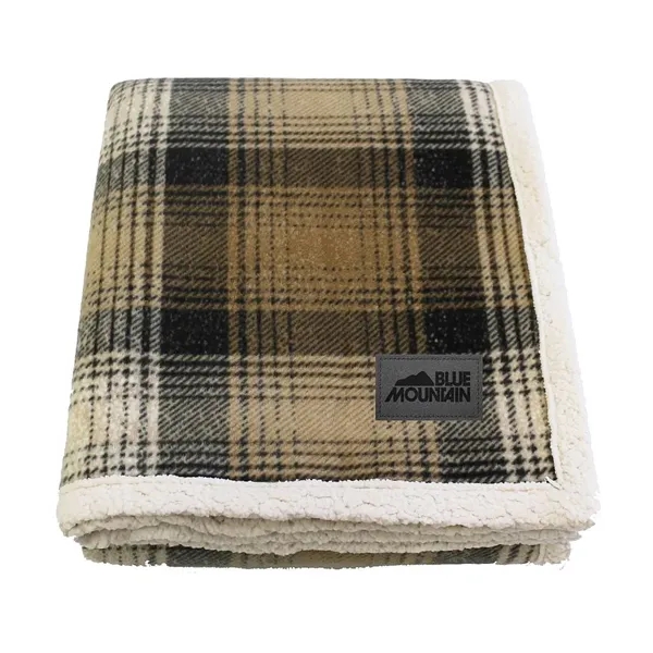 60" x 50" plaid blanket made with super-soft polar fleece reversed... from ASI 68507 The Magnet Group