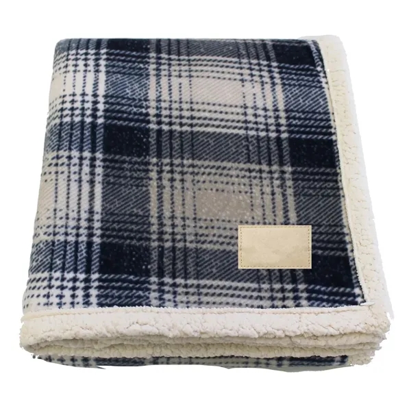 60" x 50" plaid blanket made with super-soft polar fleece reversed... from ASI 68507 The Magnet Group