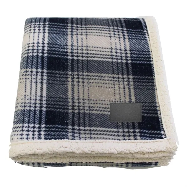 60" x 50" plaid blanket made with super-soft polar fleece reversed... from ASI 68507 The Magnet Group