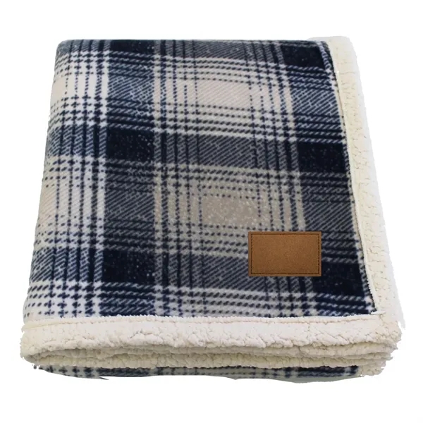 60" x 50" plaid blanket made with super-soft polar fleece reversed... from ASI 68507 The Magnet Group