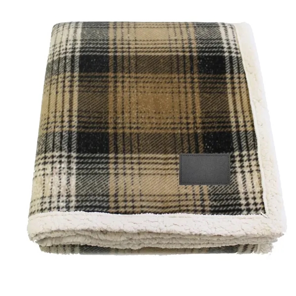 60" x 50" plaid blanket made with super-soft polar fleece reversed... from ASI 68507 The Magnet Group