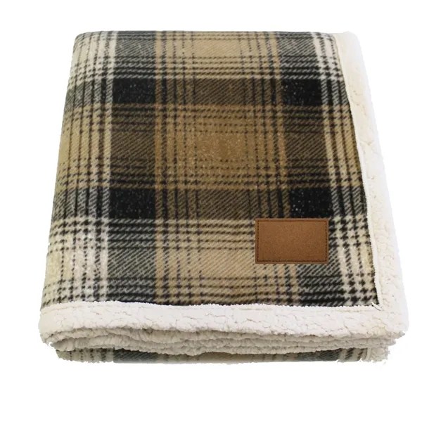60" x 50" plaid blanket made with super-soft polar fleece reversed... from ASI 68507 The Magnet Group
