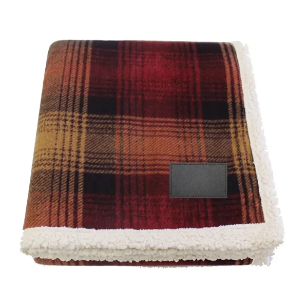 60" x 50" plaid blanket made with super-soft polar fleece reversed... from ASI 68507 The Magnet Group