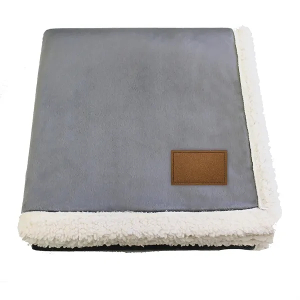 60" x 50" throw with micro fur on one side and... from ASI 68507 The Magnet Group