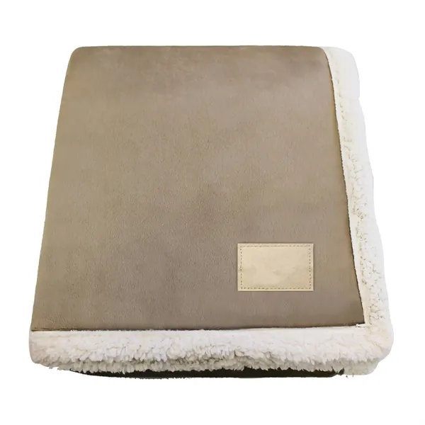60" x 50" throw with micro fur on one side and... from ASI 68507 The Magnet Group
