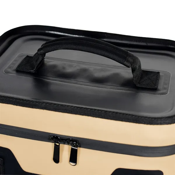 13.25" x 11" x 13.25" cooler with insulation, zipper, shoulder strap,... from ASI 68507 The Magnet Group / The Bag Factory®