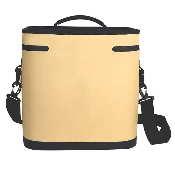 13.25" x 11" x 13.25" cooler with insulation, zipper, shoulder strap,... from ASI 68507 The Magnet Group / The Bag Factory®