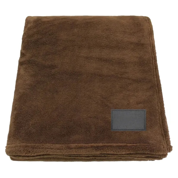 Soft, warm, and comfortable 60" x 50" 230 GSM Velura blanket.... from ASI 68507 The Magnet Group