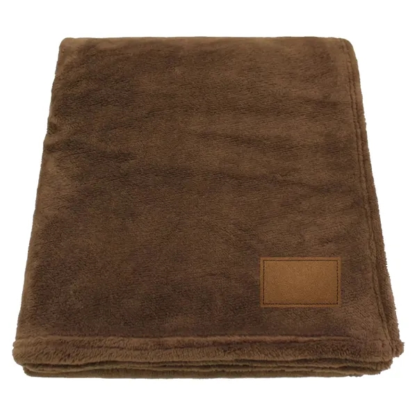 Soft, warm, and comfortable 60" x 50" 230 GSM Velura blanket.... from ASI 68507 The Magnet Group