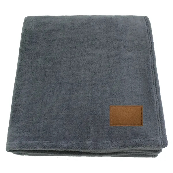 Soft, warm, and comfortable 60" x 50" 230 GSM Velura blanket.... from ASI 68507 The Magnet Group