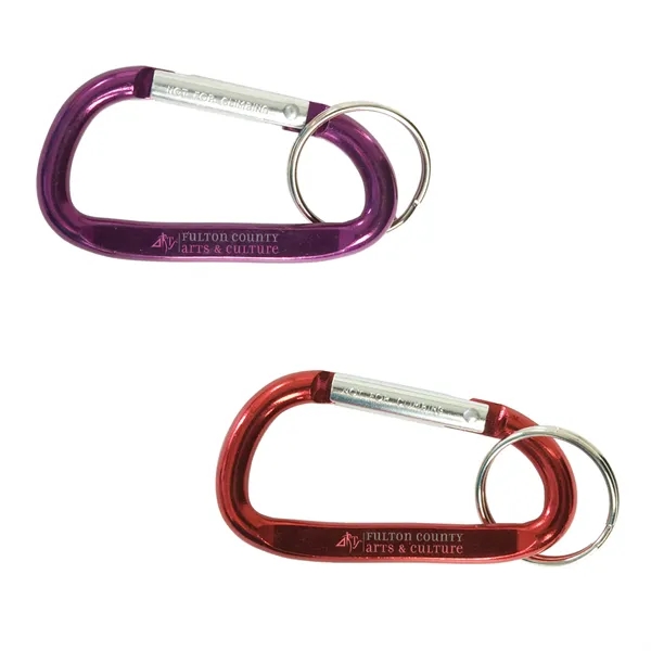 Small carabiner that measures 2 3/8" x 1 1/4"; offered in... from ASI 62190 Illini