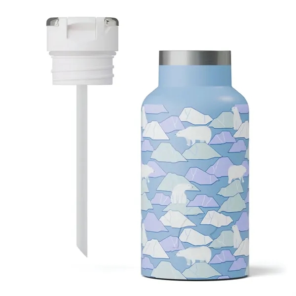 RTIC 12oz stainless steel ceramic lined little journey water bottle.... from ASI 74601 Calico