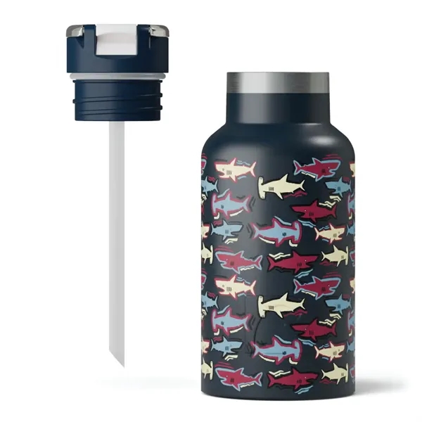 RTIC 12oz stainless steel ceramic lined little journey water bottle.... from ASI 74601 Calico