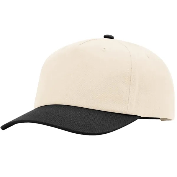 Vintage-inspired 5-panel cap with Softsnap comfort-ideal for custom branding and everyday... from ASI 72657 Active Life Promo / Active Life