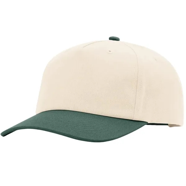 Vintage-inspired 5-panel cap with Softsnap comfort-ideal for custom branding and everyday... from ASI 72657 Active Life Promo / Active Life