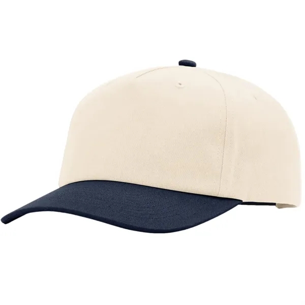 Vintage-inspired 5-panel cap with Softsnap comfort-ideal for custom branding and everyday... from ASI 72657 Active Life Promo / Active Life