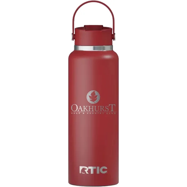 RTIC 40 ounce ceramic lined insulated stainless steel sports bottle with... from ASI 74601 Calico