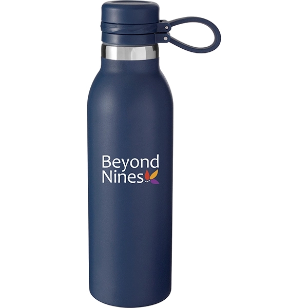 20 oz double wall stainless steel thermal bottle with vacuum insulation... from ASI 51197 ETS Express, LLC