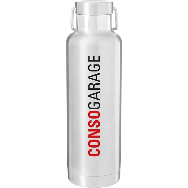 24 oz double wall 18/8 stainless steel thermal bottle with copper... from ASI 51197 ETS Express, LLC