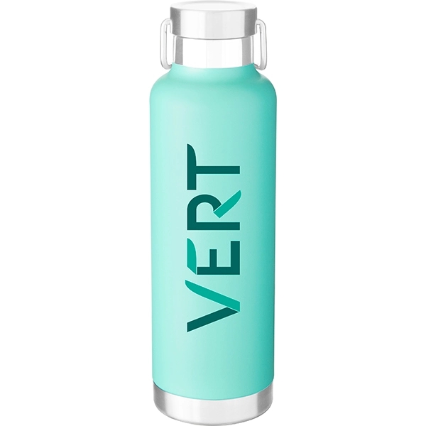 24 oz double wall 18/8 stainless steel thermal bottle with copper... from ASI 51197 ETS Express, LLC