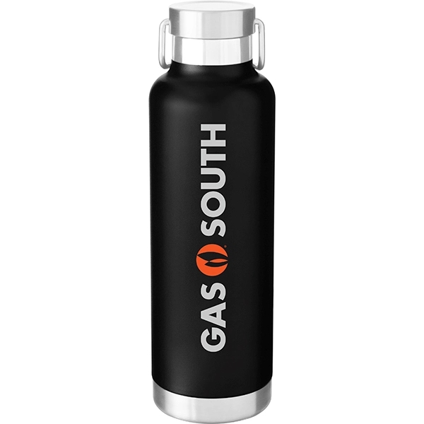 24 oz double wall 18/8 stainless steel thermal bottle with copper... from ASI 51197 ETS Express, LLC