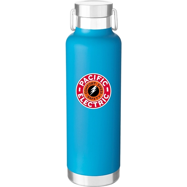 24 oz double wall 18/8 stainless steel thermal bottle with copper... from ASI 51197 ETS Express, LLC