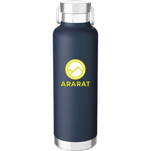 24 oz double wall 18/8 stainless steel thermal bottle with copper... from ASI 51197 ETS Express, LLC