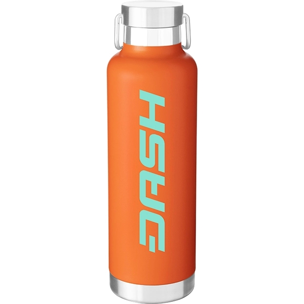 24 oz double wall 18/8 stainless steel thermal bottle with copper... from ASI 51197 ETS Express, LLC