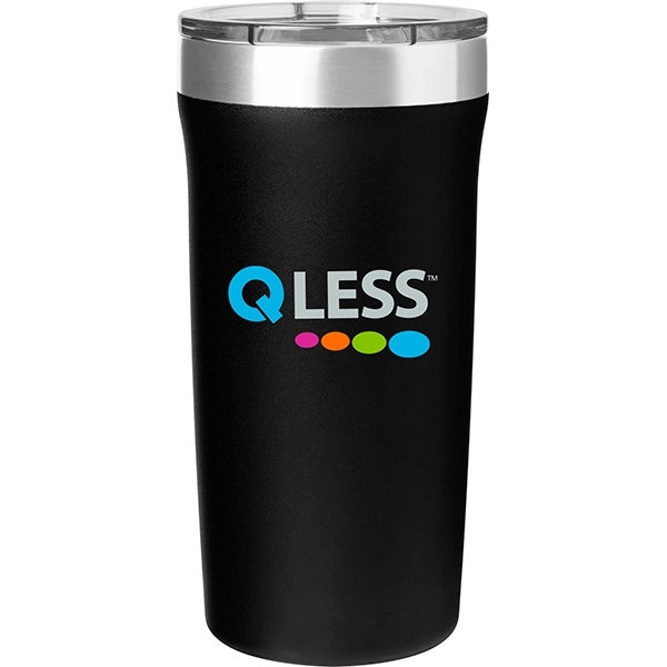 18 oz double wall 18/8 stainless steel thermal tumbler with copper... from ASI 51197 ETS Express, LLC