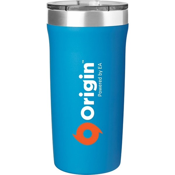 18 oz double wall 18/8 stainless steel thermal tumbler with copper... from ASI 51197 ETS Express, LLC