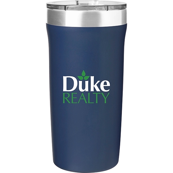 18 oz double wall 18/8 stainless steel thermal tumbler with copper... from ASI 51197 ETS Express, LLC