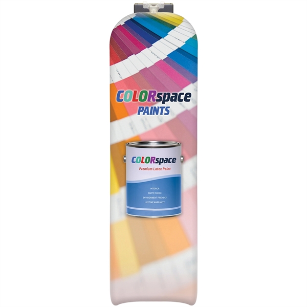 50" H x 15" W x 22" D Display and tablet... from ASI 80228 Quinn