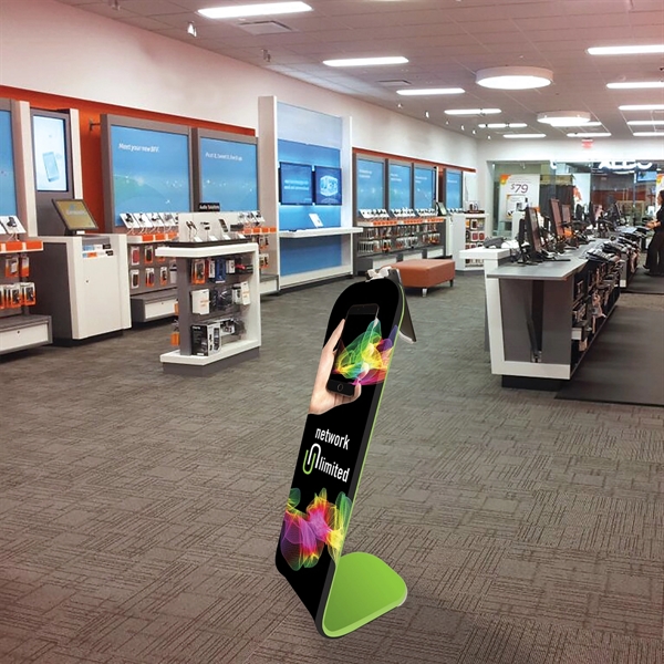 50" H x 15" W x 22" D Display and tablet... from ASI 80228 Quinn