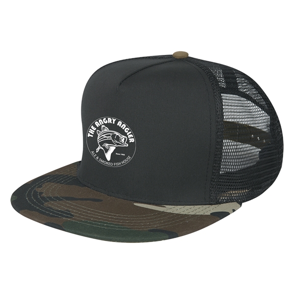 Camo Flatbill Cap... from ASI 61125 Hit Promotional Products / Hit®