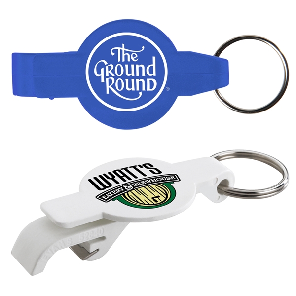 Round Bottle Opener Beverage Wrench with Key Ring Key Chain... from ASI 52840 Evans Manufacturing