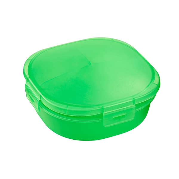 Polypropylene microwave safe food container perfect for lunch with removable compartments... from ASI 52840 Evans Manufacturing