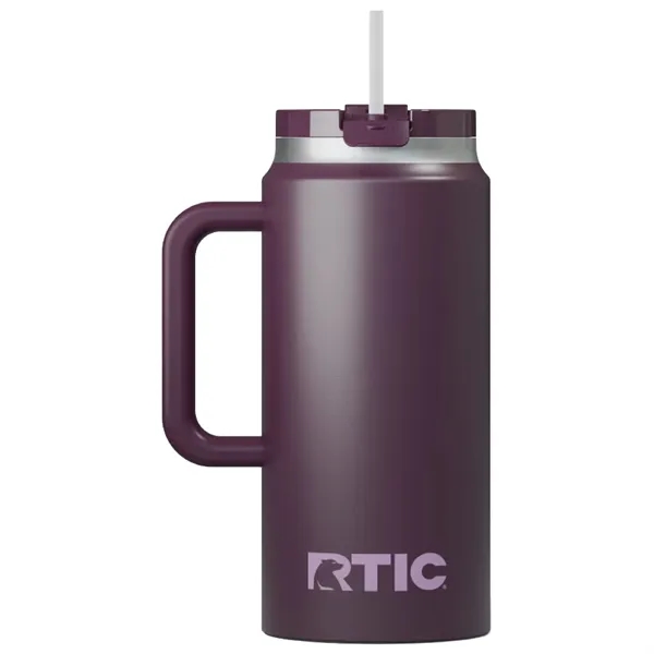 RTIC double-wall stainless steel 64 ounce travel mug with flip-top lid... from ASI 74601 Calico