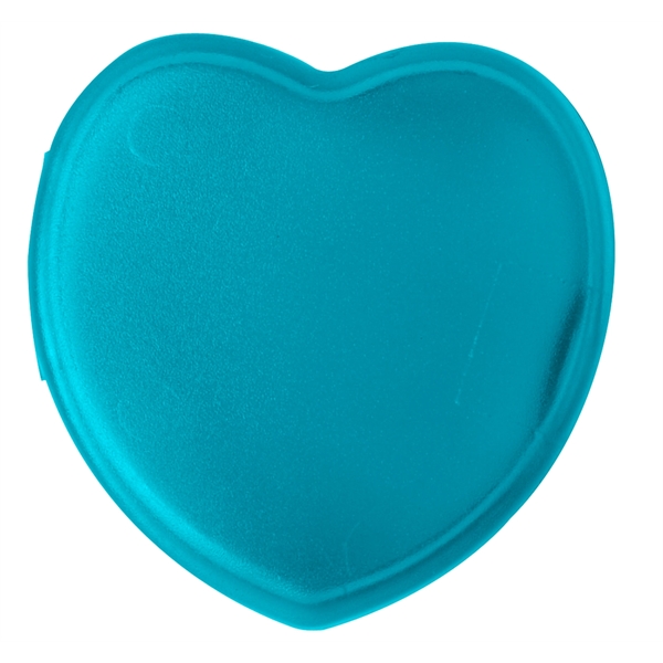 Heart shaped pill box fits in pockets or purses.... from ASI 52840 Evans Manufacturing