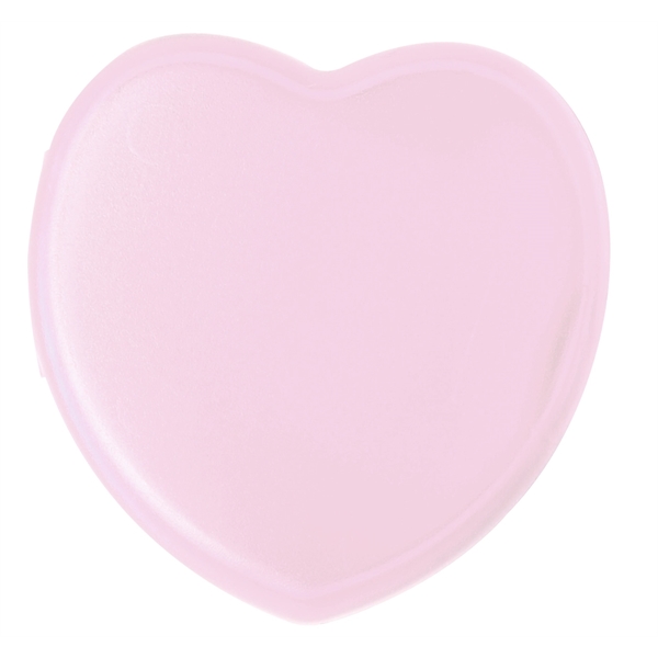Heart shaped pill box fits in pockets or purses.... from ASI 52840 Evans Manufacturing