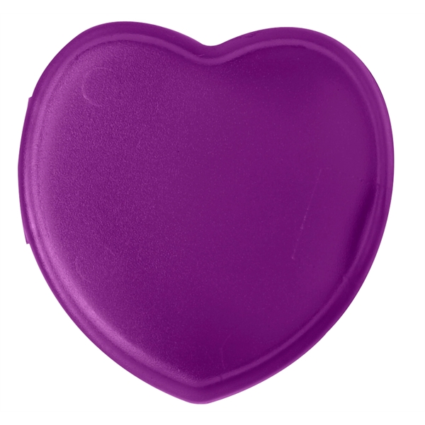 Heart shaped pill box fits in pockets or purses.... from ASI 52840 Evans Manufacturing