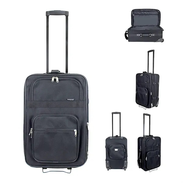 Rolling Carry-on Luggage with expandable bag room... from ASI 31517 Admart Products / Admart Line
