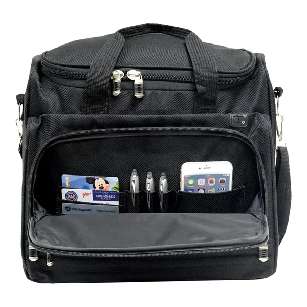Rolling briefcase laptop business bag with padded laptop sleeve inside.... from ASI 31517 Admart Products / Admart Line