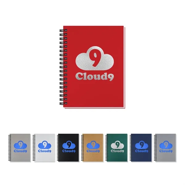 50 lined sheets wire bound journal with sturdy heavyweight cover. Available... from ASI 98360 WOWLine