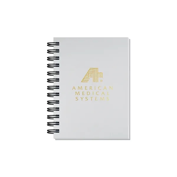 100 lined sheets wire bound journal with sturdy heavyweight cover. Available... from ASI 98360 WOWLine