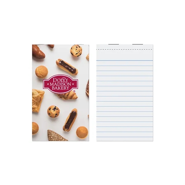 2 13/16" x 5" top stapled memo book with full color... from ASI 98360 WOWLine
