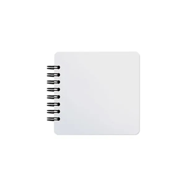 Gloss square journal with full color imprint and 50 lined sheets... from ASI 98360 WOWLine