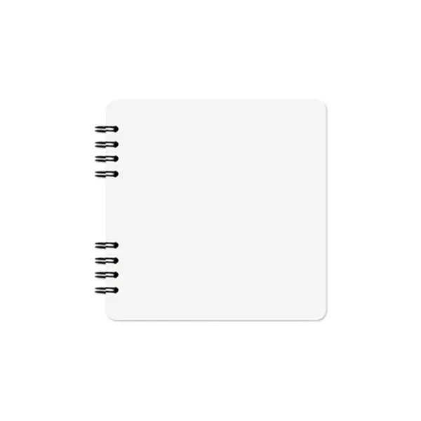 Gloss square journal with full color imprint and 50 lined sheets... from ASI 98360 WOWLine