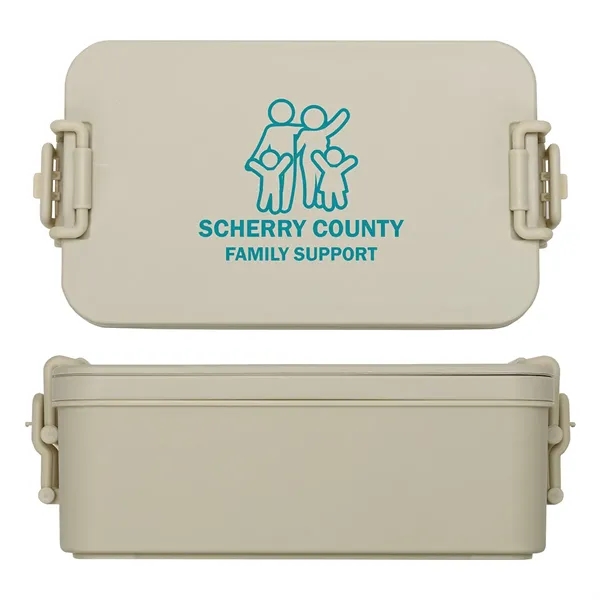 Stackable Lunch Box With Utensils... from ASI 36730 Ariel Premium Supply Inc