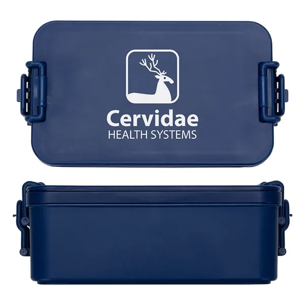 Stackable Lunch Box With Utensils... from ASI 36730 Ariel Premium Supply Inc